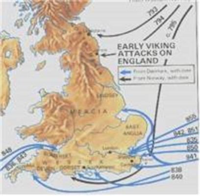 大不列顛島上的維京人入侵與英格蘭王國的政治動盪